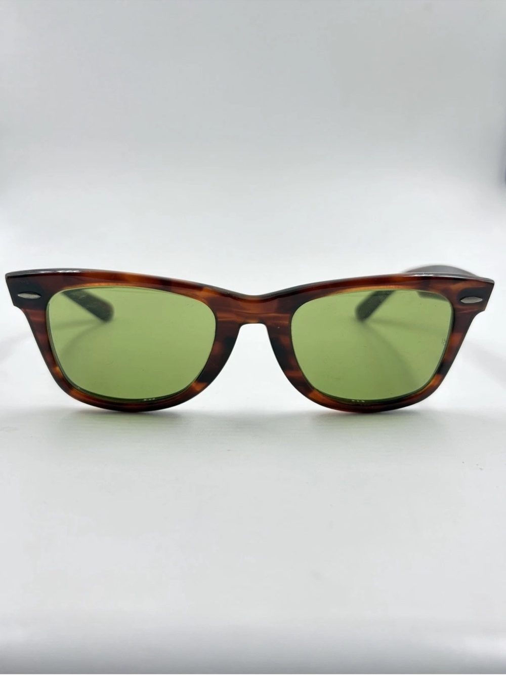 Vintage B&L Ray-Ban Wayfarer II Tortoise Shell Sunglasses